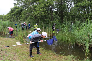 キウシト湿原「体験学習」活動の様子