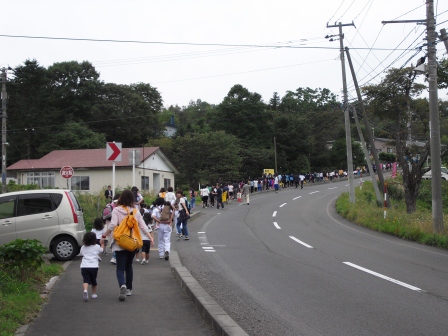 登別地区避難訓練